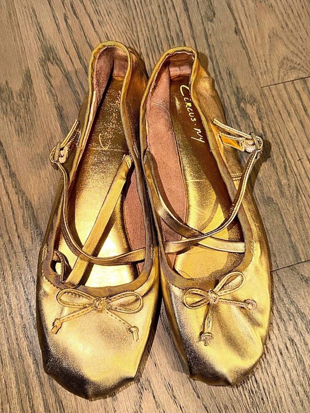 Circus NY Zuri Ballet Flats Gold